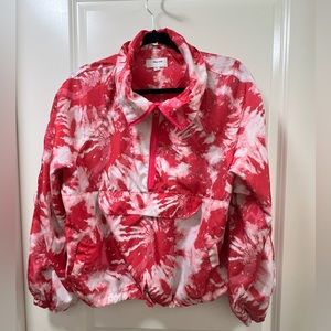 Supreme New Look Windbreaker Pink White Size Medium